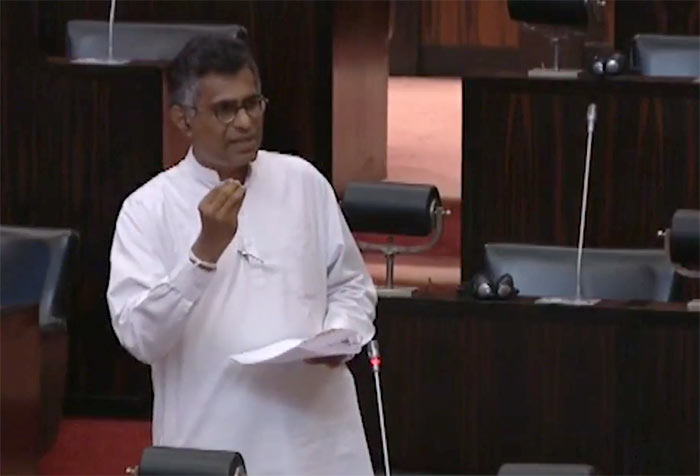 Patali Champika Ranawaka is in Parliament of Sri Lanka