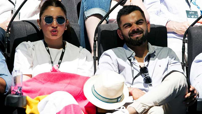 Anushka Sharma and Virat Kohli