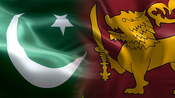 Pakistan Sri Lanka flags