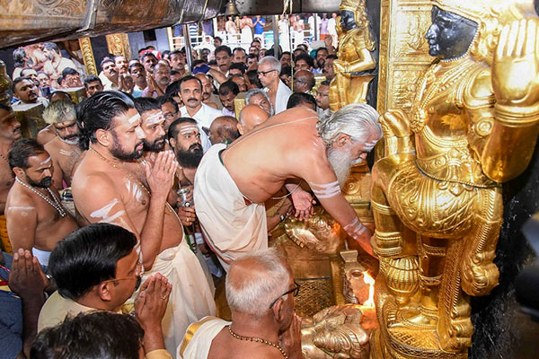 Sabarimala tantri Kandararu Rajeevararu