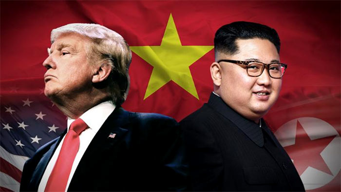 Donald Trump and Kim Jong Un