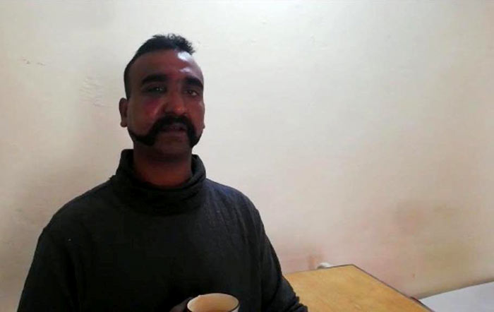 Indian pilot Wing Commander Abhi Nandan captured by Pakistan