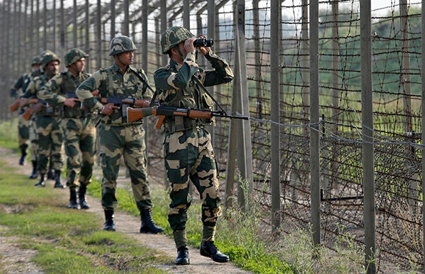 India's border security force BSF soldiers