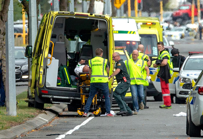 Mosque shooting in Christchurch New Zealand