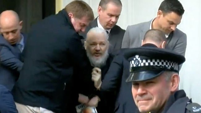 Julian Assange arrested