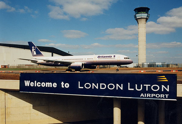 London Luton airport