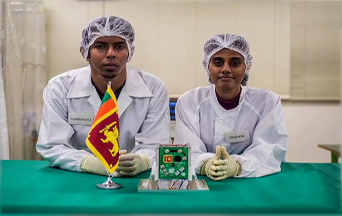 Makers of Sri Lanka's first satellite Ravana 1