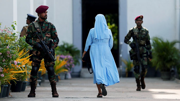 Churches under tight security in Sri Lanka