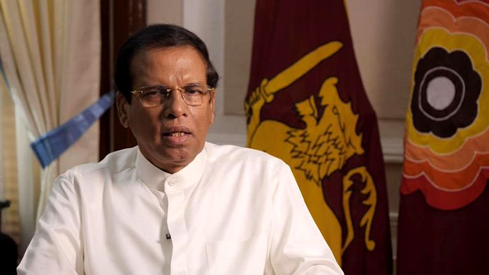 Sri Lanka President Maithripala Sirisena