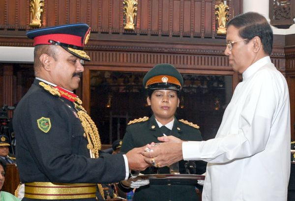 Sri Lanka President presents Vishishta Seva Vibhushana medals