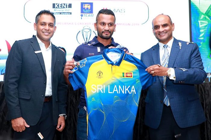 The Sri Lanka Cricket jersey made out of recycled ocean plastic