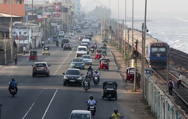 Colombo city traffic