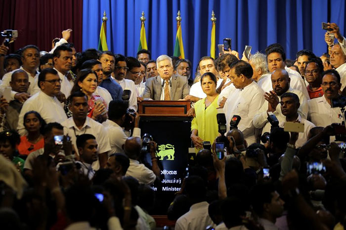 Sri Lankan government defeats no-confidence motion