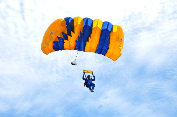 Parachute training