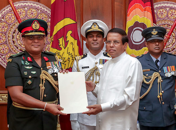 Shavendra Silva appointed new army commander of Sri Lanka