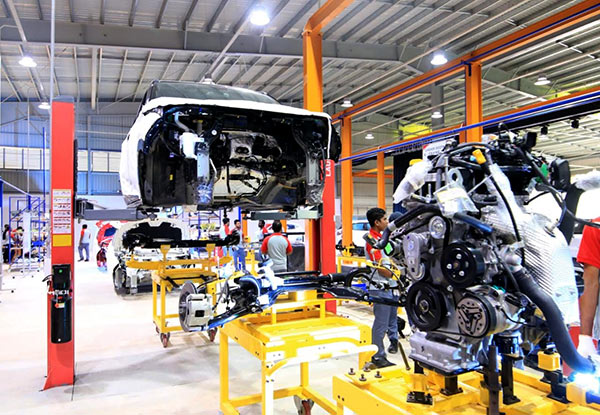 Sri Lanka’s first vehicle assembly plant in Mathugama