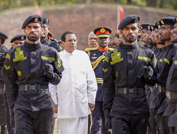 Sri Lanka President Maithripala Sirisena