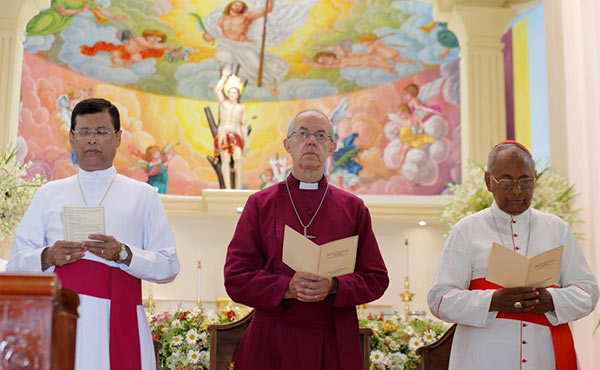 The Archbishop of Canterbury Justin Welby visit Sri Lanka