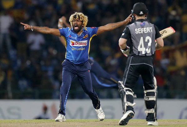 Malinga takes 4 wickets in 4 balls in Sri Lanka T20 Cricket match vs New Zealand