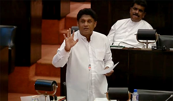 Sajith Premadasa at Parliament of Sri Lanka