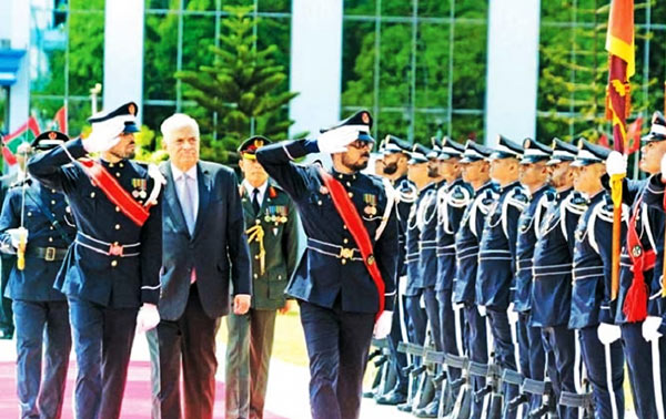 Sri Lanka Prime Minister Ranil Wickremesinghe in Maldives