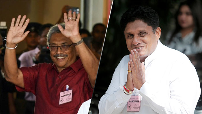 Gotabaya Rajapaksa and Sajith Premadasa