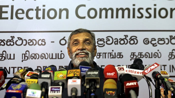 Mahinda Deshapriya - Elections chief of Sri Lanka