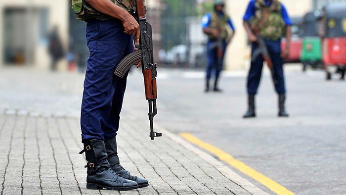 Sri Lanka Navy soldiers