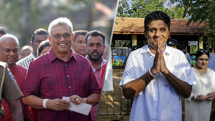 Gotabaya Rajapaksa and Sajith Premadasa