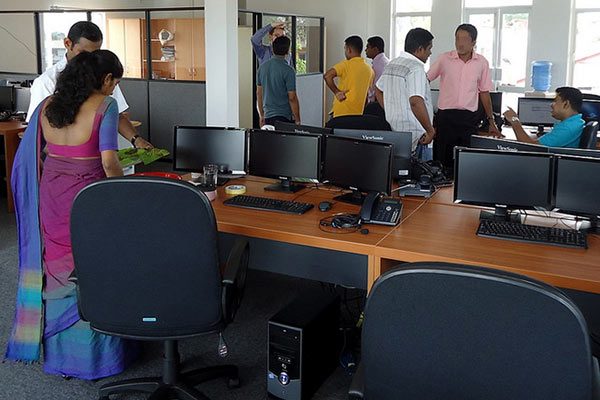 Government office in Sri Lanka