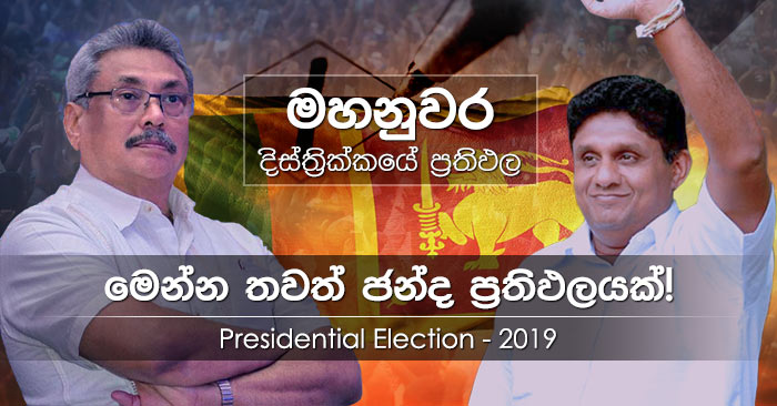 Kandy district results of Presidential Election 2019 in Sri Lanka