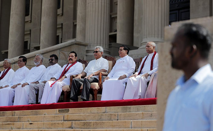 New cabinet ministers of Sri Lanka