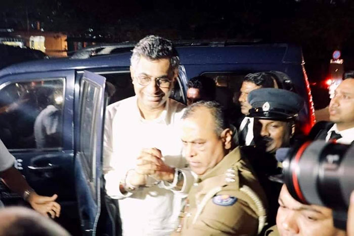 Patali Champika Ranawaka was arrested and remanded