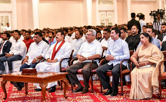 President Gotabaya Rajapaksa at youth summit of the Sri Lanka Podujana Peramuna