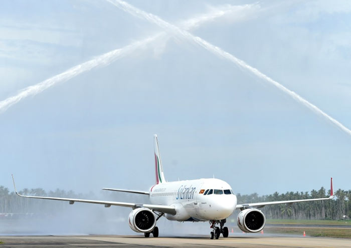 Airbus A320 aircraft of Srilankan Airlines