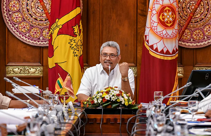 Sri Lanka President Gotabaya Rajapaksa