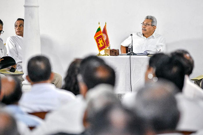 Sri Lanka President Gotabaya Rajapaksa