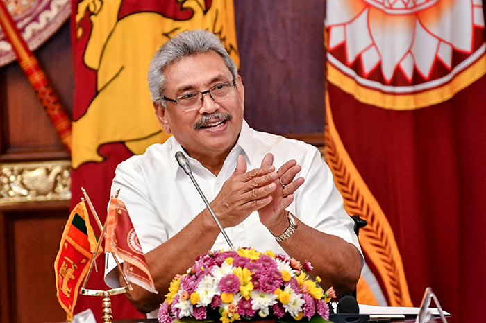 Sri Lanka President Gotabaya Rajapaksa