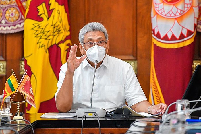 Sri Lanka President Gotabaya Rajapaksa on coronavirus