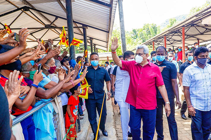 Sri Lanka President Gotabaya Rajapaksa