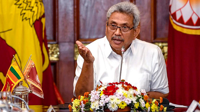 Sri Lanka President Gotabaya Rajapaksa