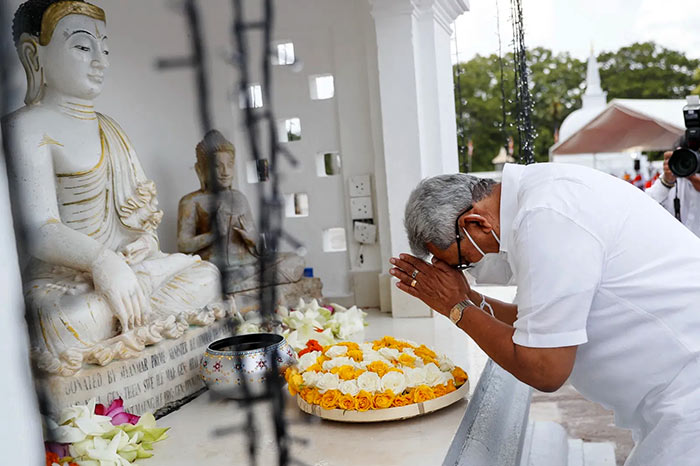 Sri Lanka President Gotabaya Rajapaksa