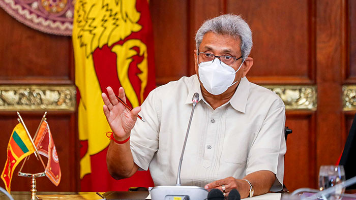 Sri Lanka President Gotabaya Rajapaksa