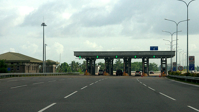 Expressway exit points