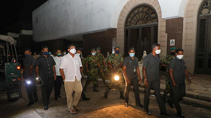 Sajith Premadasa inspects Supreme Court Complex