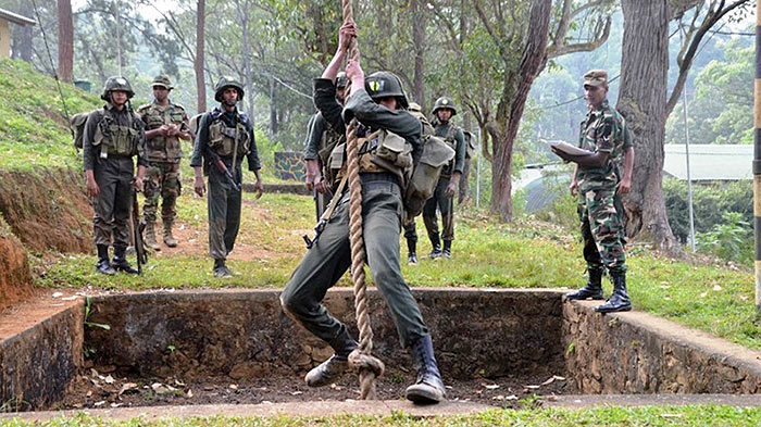 Military Training in Sri Lanka