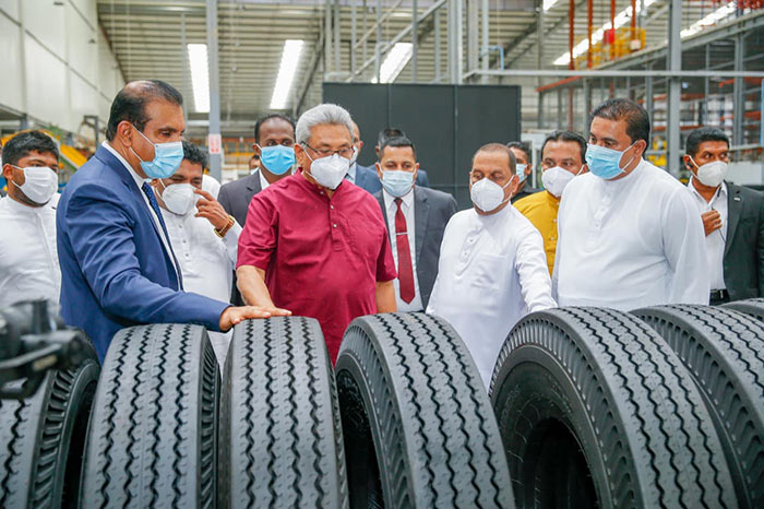 Southeast Asia's largest tyre factory RIGID tyres in Horana Sri Lanka