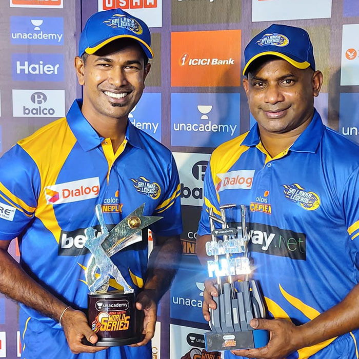 Nuwan Kulasekara and Sanath Jayasuriya