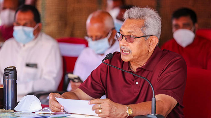 Sri Lanka President Gotabaya Rajapaksa