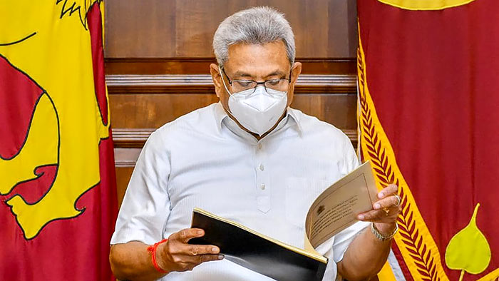 Cabinet subcommittee on Easter attack hands over report to Sri Lanka President Gotabaya Rajapaksa